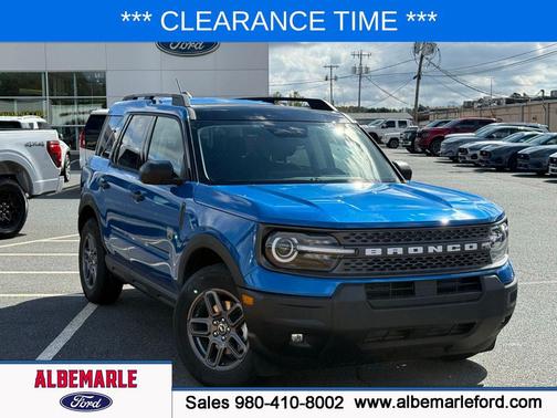 Velocity Blue Metallic 2025 Ford Bronco Sport Big Bend