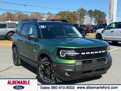 Eruption Green Metallic 2025 Ford Bronco Sport Outer Banks SUV