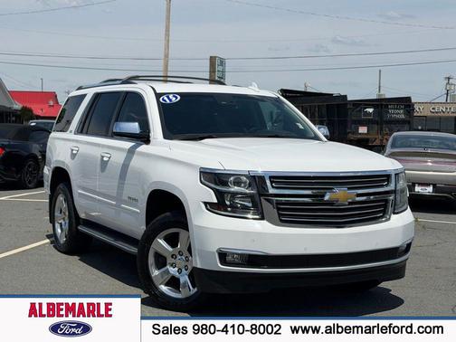 Summit White 2015 Chevrolet Tahoe LTZ