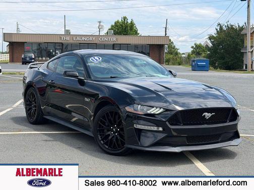 Shadow Black 2019 Ford Mustang GT Premium