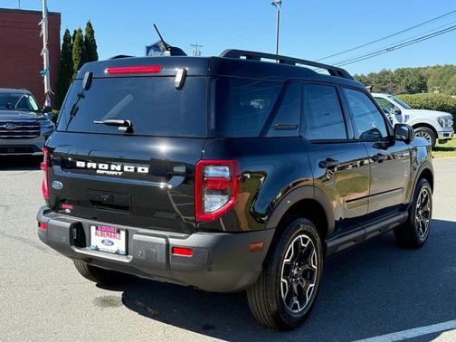 Shadow Black 2025 Ford Bronco Sport Outer Banks