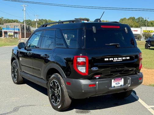 Shadow Black 2025 Ford Bronco Sport Outer Banks