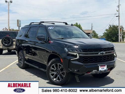 Black 2021 Chevrolet Tahoe 4WD Z71