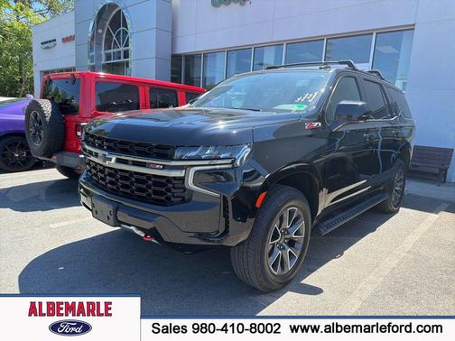 Black 2021 Chevrolet Tahoe 4WD Z71
