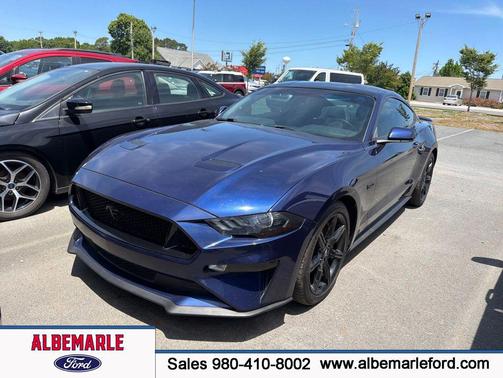 Kona Blue Metallic 2018 Ford Mustang GT