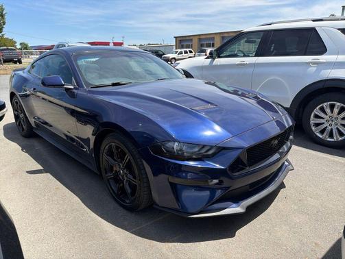 Kona Blue Metallic 2018 Ford Mustang GT