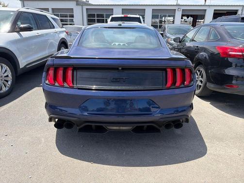 Kona Blue Metallic 2018 Ford Mustang GT