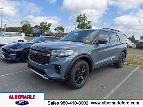 Vapor Blue Metallic 2026 Ford Explorer Tremor