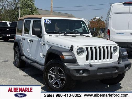 2020 Jeep Wrangler Unlimited Black and Tan 4X4
