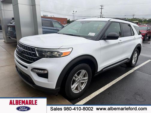 Oxford White 2020 Ford Explorer XLT