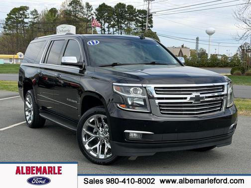 Black 2017 Chevrolet Suburban Premier
