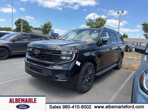 Agate Black Metallic 2026 Ford Expedition Max Platinum