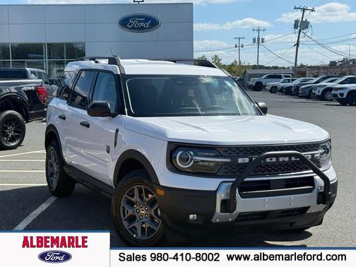 Oxford White 2025 Ford Bronco Sport Big Bend SUV