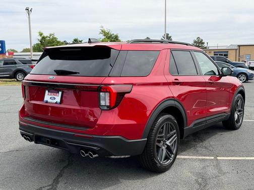 Rapid Red Metallic Tinted Clearcoat 2026 Ford Explorer ST