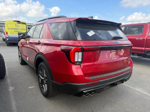 Rapid Red Metallic Tinted Clearcoat 2026 Ford Explorer ST