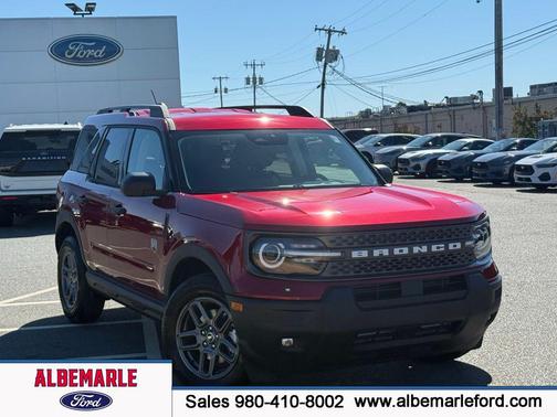 Ruby Red Metallic Tinted Clearcoat 2025 Ford Bronco Sport Big Bend SUV