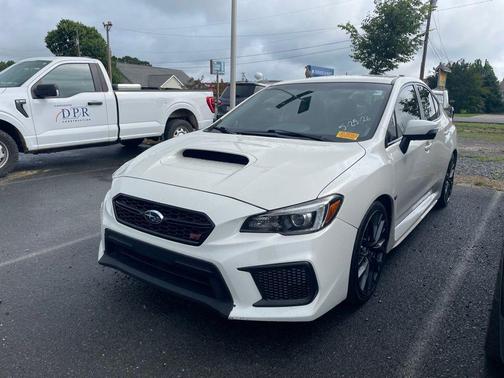 Crystal White Pearl 2018 Subaru WRX STI Base