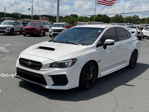 Crystal White Pearl 2018 Subaru WRX STI Base