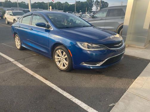 Vivid Blue Pearlcoat 2016 Chrysler 200 Limited