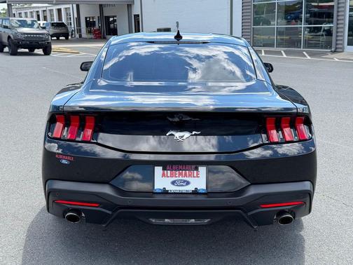 Shadow Black 2025 Ford Mustang EcoBoost