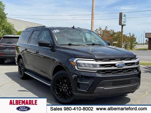Black Metallic 2022 Ford Expedition Max XLT
