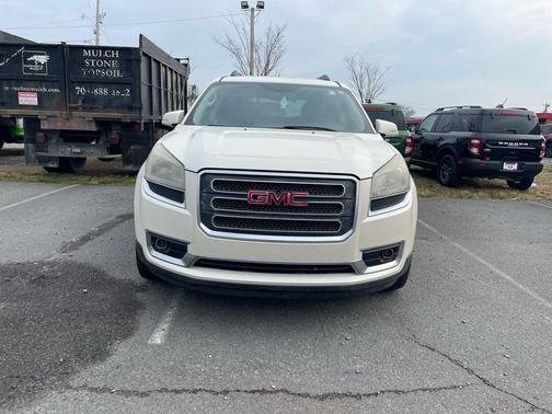White Diamond Clearcoat 2014 GMC Acadia SLT-1