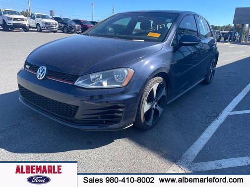 Night Blue 2016 Volkswagen Golf GTI 2.0T S 4-Door