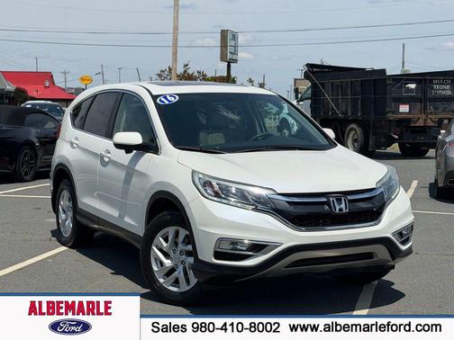White 2016 Honda CR-V EX