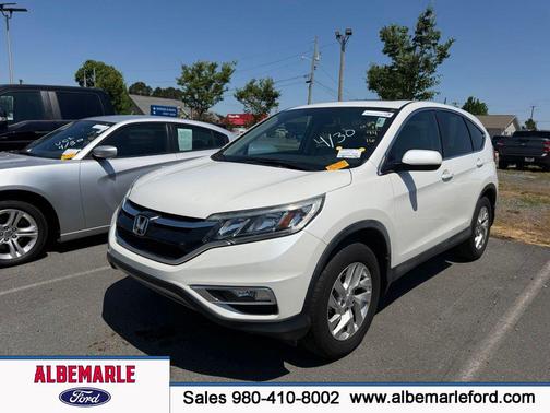 White 2016 Honda CR-V EX
