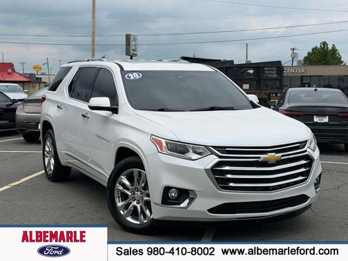 Iridescent Pearl Tricoat 2020 Chevrolet Traverse High Country