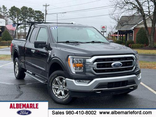 Black 2021 Ford F-150 XLT Truck