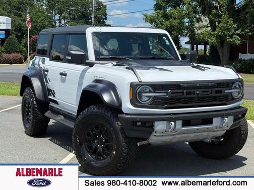 Oxford White 2025 Ford Bronco Raptor SUV
