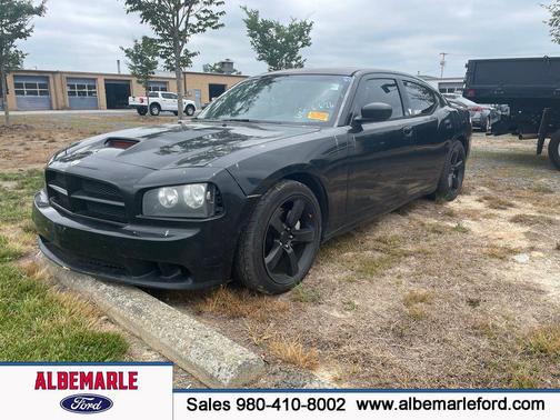 Brilliant Black Crystal Pearl 2007 Dodge Charger SRT8