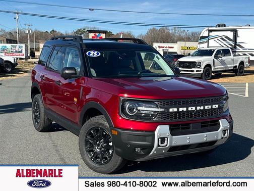 Ruby Red Metallic Tinted Clearcoat 2025 Ford Bronco Sport Badlands SUV