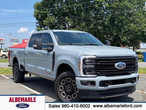 Gray Metallic 2025 Ford F-250 Platinum