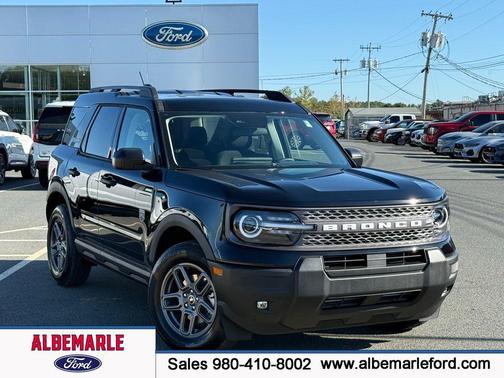 Shadow Black 2025 Ford Bronco Sport Big Bend SUV