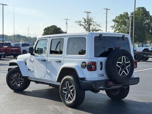 Bright White Clearcoat 2025 Jeep Wrangler Sahara