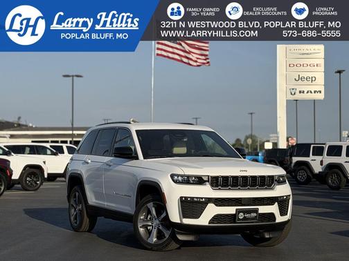 Bright White Clearcoat 2026 Jeep Grand Cherokee Limited