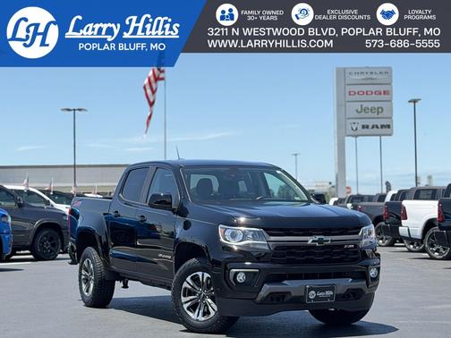 Black 2021 Chevrolet Colorado Z71