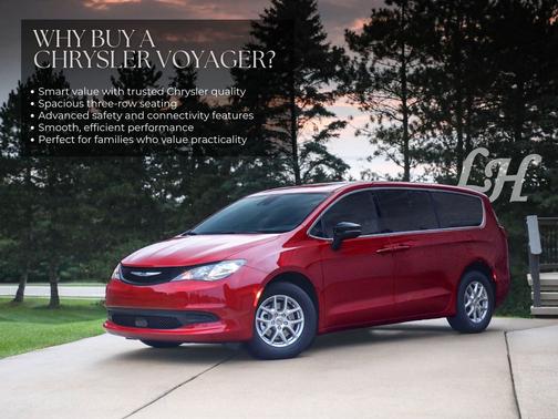 Velvet Red Pearlcoat 2020 Chrysler Voyager LX