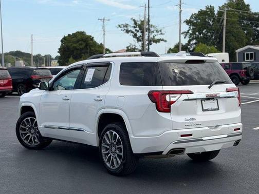 White Frost 2022 GMC Acadia Denali