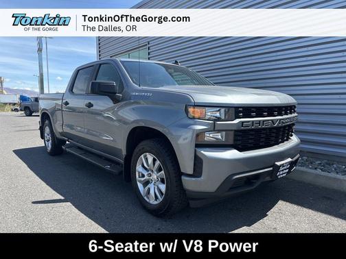 Satin Steel Metallic 2020 Chevrolet Silverado 1500 Custom