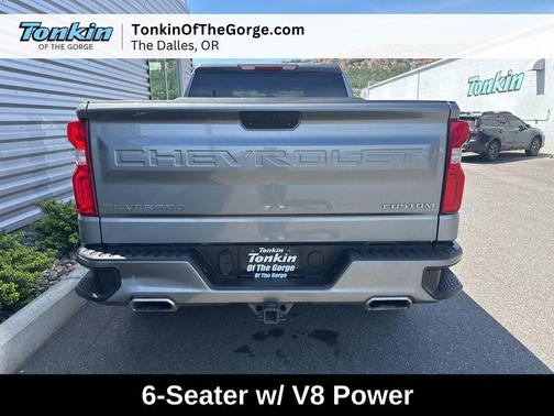 Satin Steel Metallic 2020 Chevrolet Silverado 1500 Custom