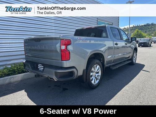 Satin Steel Metallic 2020 Chevrolet Silverado 1500 Custom
