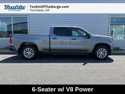 Satin Steel Metallic 2020 Chevrolet Silverado 1500 Custom