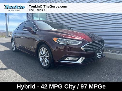 Burgundy 2017 Ford Fusion Energi Titanium