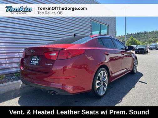 Remington Red Metallic 2015 Kia Optima SX Turbo