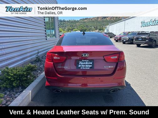 Remington Red Metallic 2015 Kia Optima SX Turbo