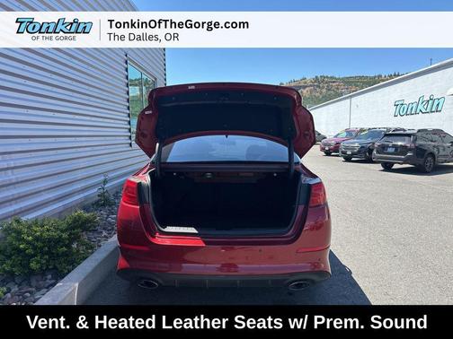 Remington Red Metallic 2015 Kia Optima SX Turbo