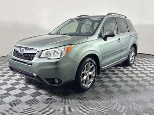 Jasmine Green Metallic 2015 Subaru Forester 2.5i Touring